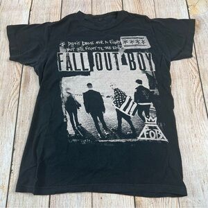 Fall Out Boy Band Tour T Shirt Boys Of Zummer Size Small